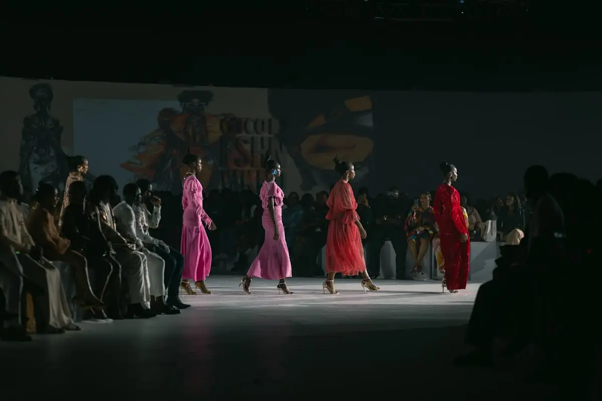 Designer fashion collection editorial